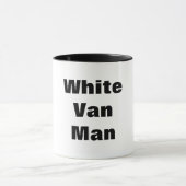 White Van Man Mug Tasse (Zentrum)