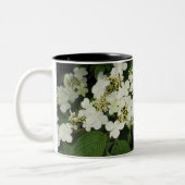 White Viburnum Zweifarbige Tasse (Links)
