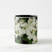 White Viburnum Zweifarbige Tasse (Mittel)