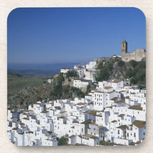 White Village Casares, Andalusien, Spanien 2 Getränkeuntersetzer