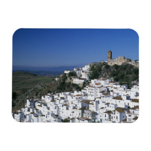White Village Casares, Andalusien, Spanien 2 Magnet