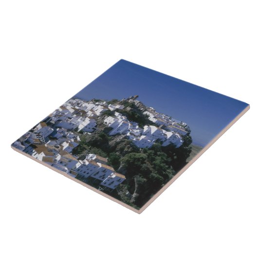 White Village Casares, Andalusien, Spanien Fliese (Seite)