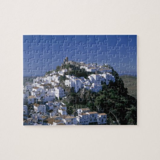 White Village Casares, Andalusien, Spanien Puzzle (Horizontal)