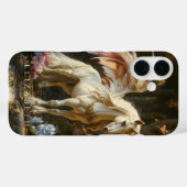White Vintag Pegasus Griechischer Mythos Fantasy C Case-Mate iPhone Hülle (Rückseite (Horizontal))