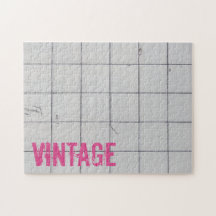 White Vintag Tiles 80er 70er 60er Retro verwendet 