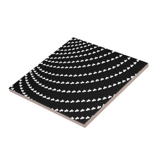 White Vortex Fliese (Seite)