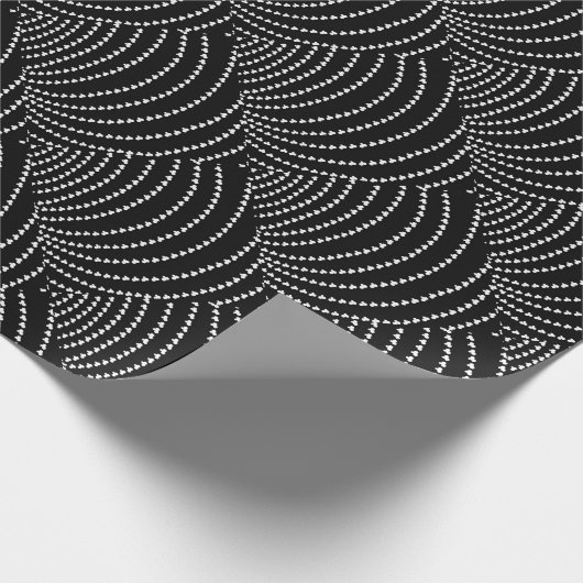 White Vortex Geschenkpapier (Ecke)