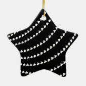 White Vortex Keramik Ornament (Hinten)