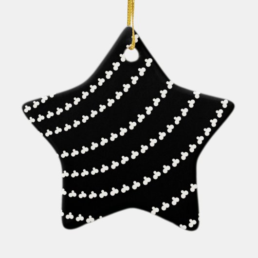 White Vortex Keramik Ornament (Hinten)