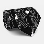 White Vortex Krawatte (Gerollt)