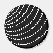 White Vortex Magnet (Vorne)