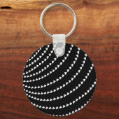 White Vortex Schlüsselanhänger (Vorderseite)