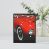 White Wall Tire Postkarte (Stehend Vorderseite)