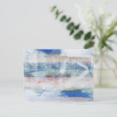 White Wash II Postkarte (Stehend Vorderseite)