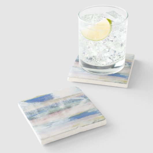 White Wash II Steinuntersetzer (Seitenansicht)