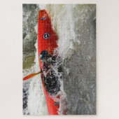 White Water Kayak Abenteuer - 20 x 30 Puzzle (Vertikal)
