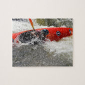 White Water Kayak Abenteuer - 8 x 10 Puzzle (Horizontal)
