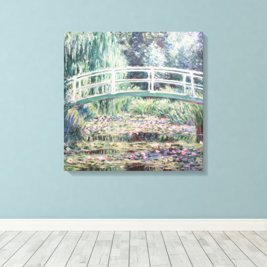 White Water Lilies | Claude Monet Leinwanddruck (Insitu (Holzboden))