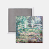 White Water Lilies | Claude Monet Magnet (Vorderseite/Rückseite)