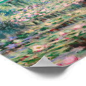 White Water Lilies | Claude Monet Poster (Ecke)