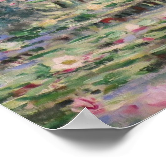 White Water Lilies | Claude Monet Poster (Ecke)