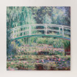 White Water Lilies | Claude Monet Puzzle<br><div class="desc">White Water Lilies (1899) von dem französischen Impressionisten Claude Monet. Originelle Kunstmalerei ist ein Öl auf der Leinwand eines Gartens mit Wasserlililien unter der japanischen Brücke. Verwenden Sie die Entwurfstools,  um einen benutzerdefinierten Text hinzuzufügen oder das Bild zu personalisieren.</div>