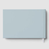 White Water Lily Feier zum Leben Beerdigung Gästebuch (Rückseite)