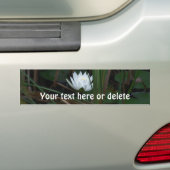 White Water Lily Lotus Flower Personalized Autoaufkleber (Auf Auto)