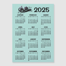 White Water Rafting 2025 Kalender Magnetkarte