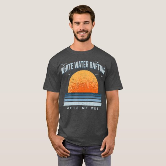 White Water Rafting bringt mich zum Sommersport T-Shirt (Vorne ganz)