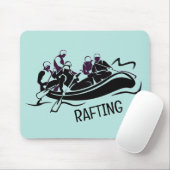 White Water Rafting Design Mousepad (Mit Mouse)