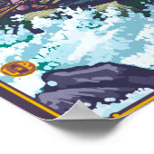 White Water Rafting - Idaho Poster (Ecke)