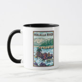 White Water Rafting - Molalla River, Oregon Tasse (Links)