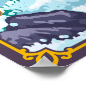 White Water Rafting - Rogue River, Oregon Poster (Ecke)