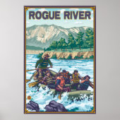 White Water Rafting - Rogue River, Oregon Poster (Vorne)