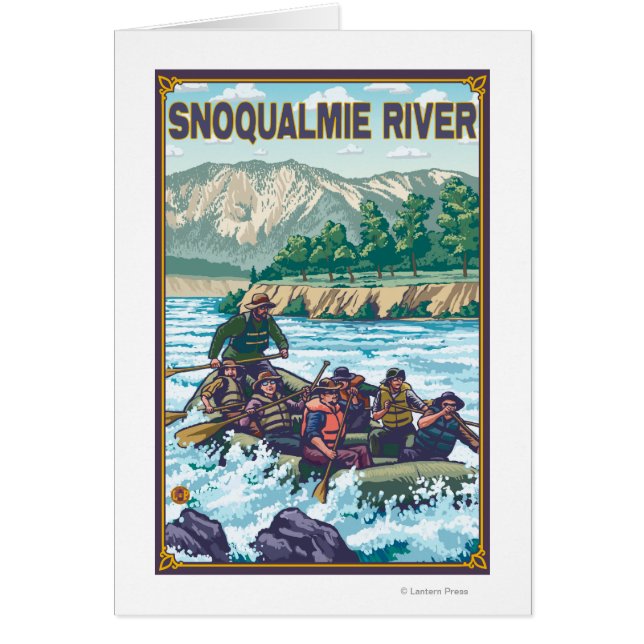White Water Rafting - Snoqualmie River, (Vorne)