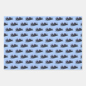 White Water River Rafting Geschenkpapier Set (Vorderseite 3)