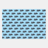 White Water River Rafting Geschenkpapier Set (Vorderseite 2)