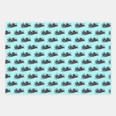 White Water River Rafting Geschenkpapier Set (Vorderseite)