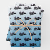 White Water River Rafting Geschenkpapier Set (Beispiel)