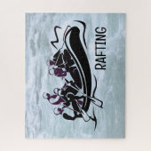 White Water River Rafting Jigsaw Puzzle (Vertikal)