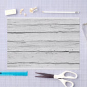 White Weathered Wood Seidenpapier (Handwerk)