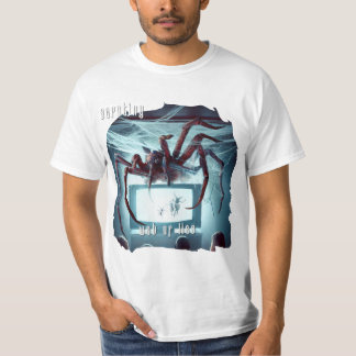 White Web of Lies T - Shirt (Spider im Fernsehen)