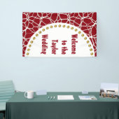 White Web Texture + Ihr Bachgr. Ideen Banner (Messeveranstaltung)