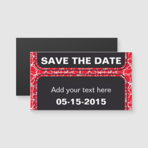 White Web Texture + Ihr Bachgr. Ideen Magnetkarte