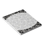 White Web Texture + Ihr Bachgr. Ideen Notizblock (angewinkelt)