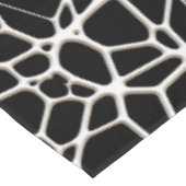 White Web Texture + Ihr Bachgr. Ideen Tischdecke (Schrägansicht)