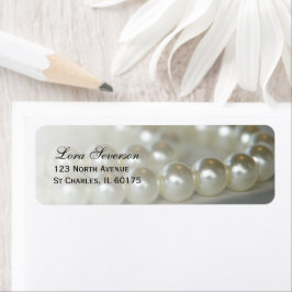 White Wedding Pearls Rücksendeadresse