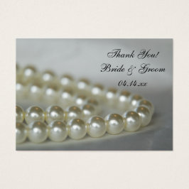 White Wedding Pearls Vielen Dank für Ihr Interesse