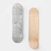 White Wedding Skateboard - Anpassbar (Vorderseite)